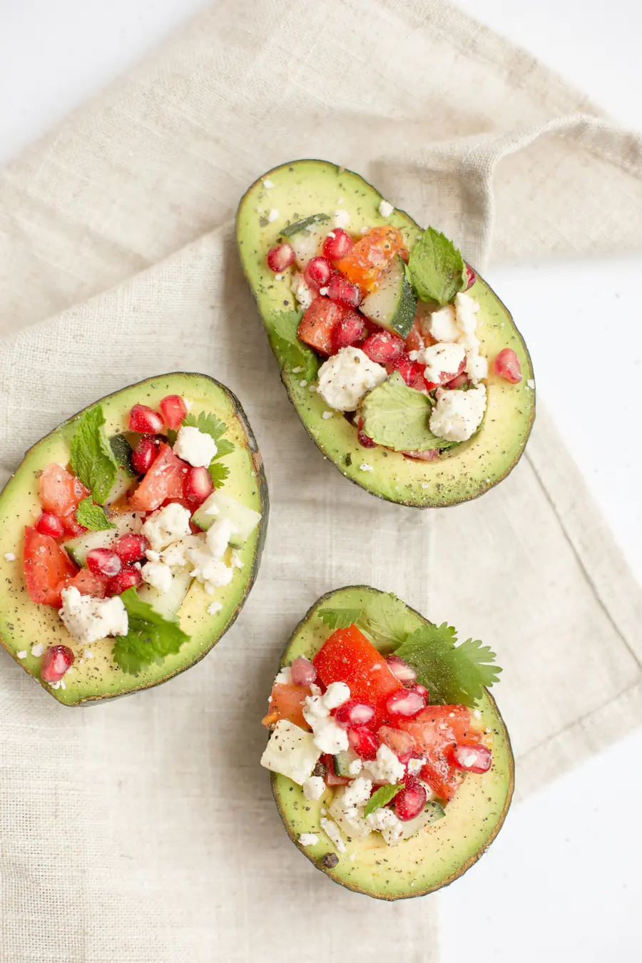 Healthy food avacado